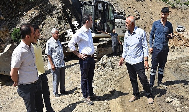 Batman'ı Muş'a bağlayacak yolda çalışmalar devam ediyor