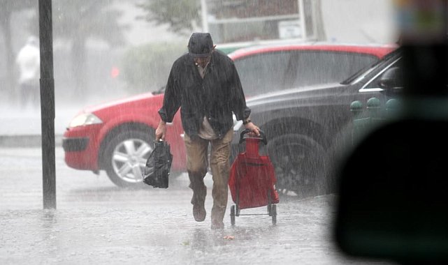 Bayburt'ta sağanak yağış uyarısı