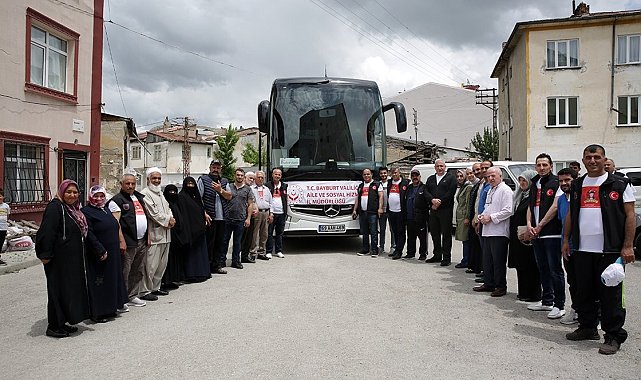 Bayburtlu şehit aileleri ve gaziler Çanakkale gezisi için yola çıktı