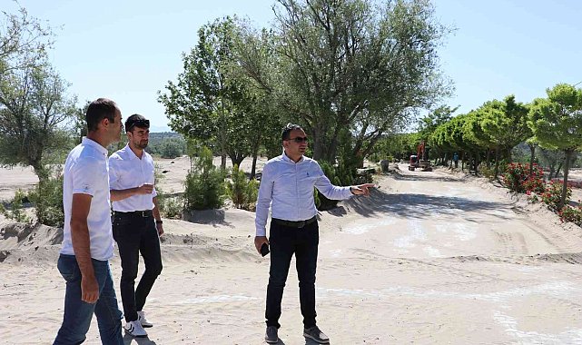 Bedre Plajı yaz sezonu için hazırlanıyor