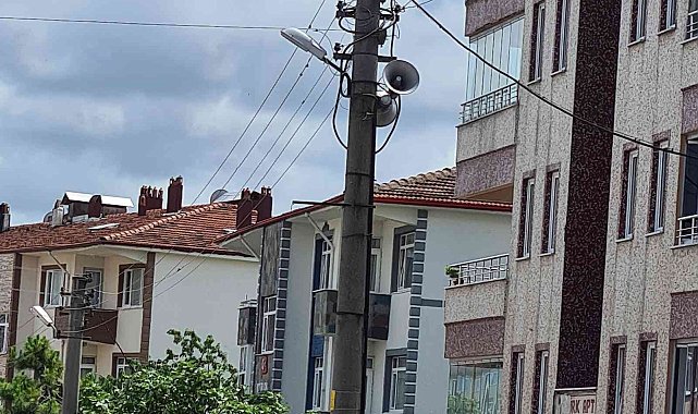 Belediyenin hoparlör sistemi vatandaşı çileden çıkarttı