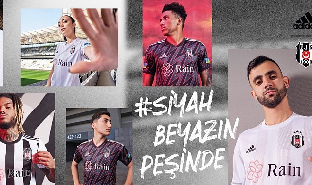 Beşiktaş, yeni sezon formalarını tanıttı