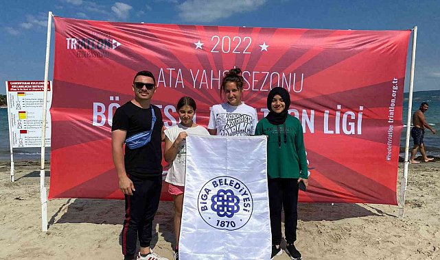 Bigalı sporcular derece döndü