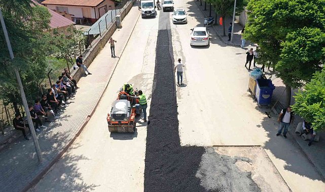 Bilecik'te asfaltlama çalışmaları başladı