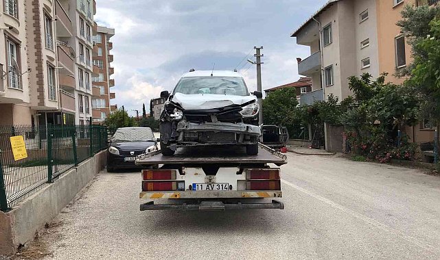 Bilecik&#039;te meydana gelen trafik kazasında 1 kişi yaralandı