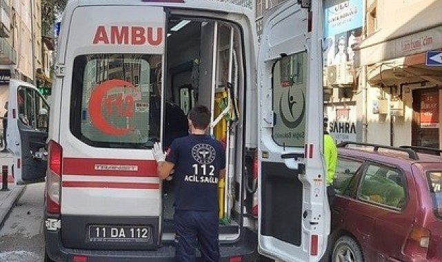 Bilecik&#039;te otomobilin çarptığı yaya yaralandı