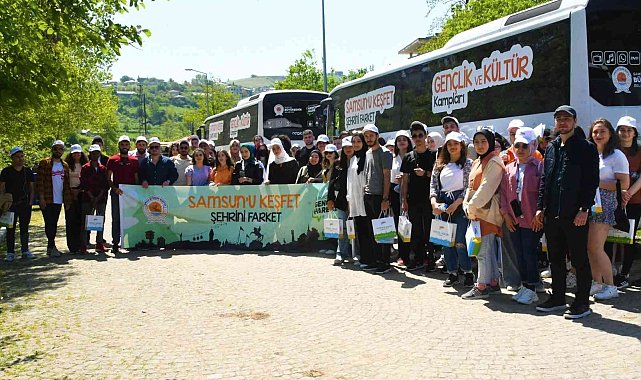 Binlerce öğrenci Samsun&#039;u keşfetti
