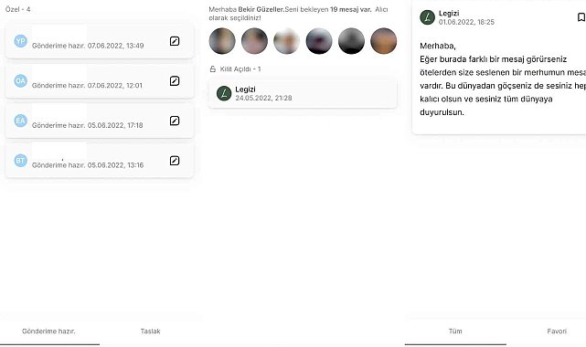 Bir haftada 30 bin kişi dijital vasiyet bıraktı, SMS gelenler şaşkına döndü