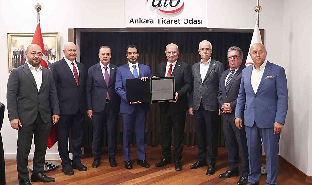 Birleşik Arap Emirlikleri Büyükelçisi Al Dhaheri, ATO Başkanı Baran'ı ziyaret etti