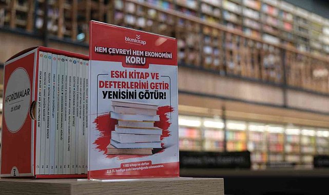 BKMKİTAP'tan hem çevreni hem ekonomini koru kampanyası