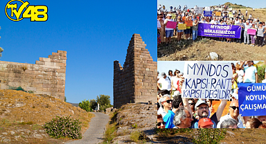 Bodrum Halkından Tepki ; Myndos Mirasımızdır