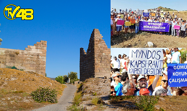 Bodrum Halkından Tepki ; Myndos Mirasımızdır