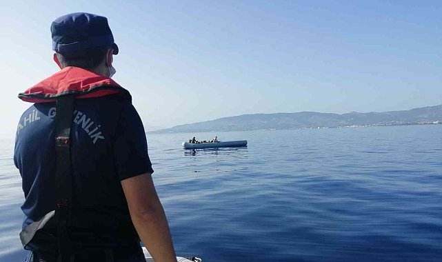 Bodrum'da 11 düzensiz göçmen kurtarıldı