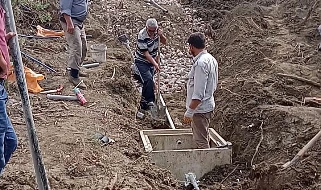 Borcak Köyü&#039;nün yıllardır süren su sorunu çözüldü
