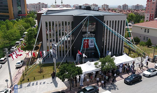 Bosna Sosyal Tesisi dualarla açıldı