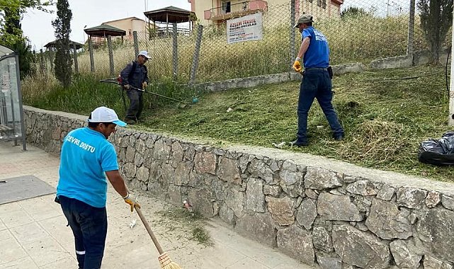 Boyabat'ta çevre düzenlemeleri sürüyor