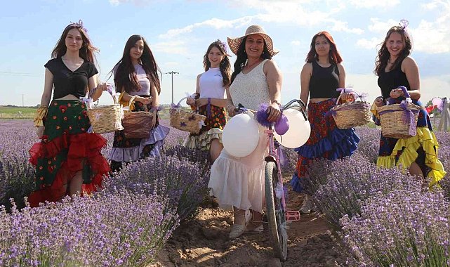 Böyle olur Tekirdağ&#039;da lavanta günleri
