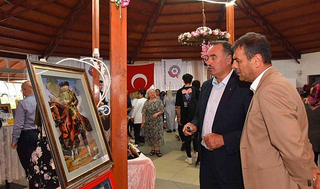 Bozüyük&#039;te el sanatları sergisi açıldı