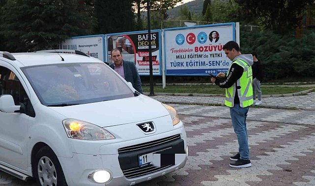 Bozüyük&#039;te trafik denetimleri arttırıldı