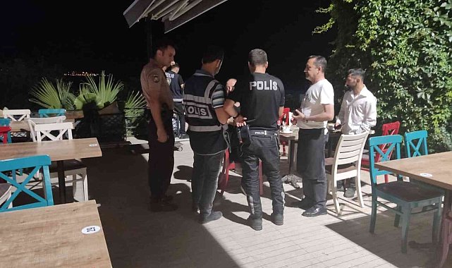 Burhaniye Emniyetinden genel asayiş uygulaması