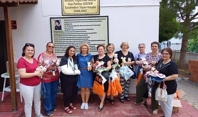 Burhaniyeli kadınlar iyilikte yarışıyorlar