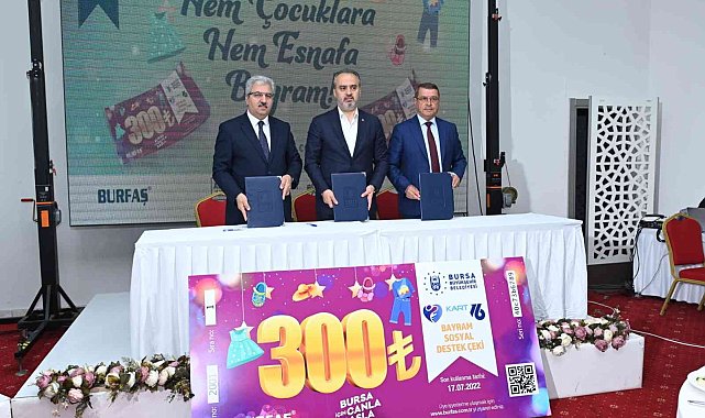 Bursa'da bayramı çocuklar da esnaf da mutlu geçirecek