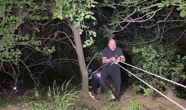 Bursa'da dengesini kaybederek 10 metrelik uçurumdan düştü