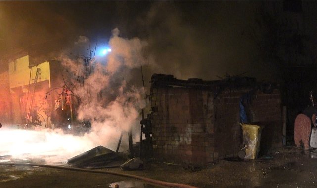 Bursa&#039;da korkutan yangın