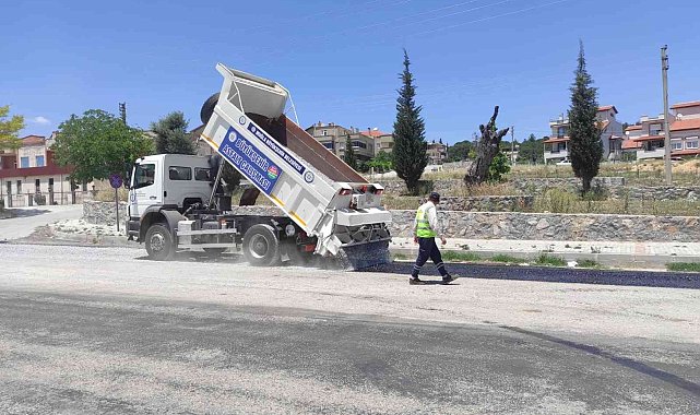 Büyükşehir 2022 yılı asfaltlama çalışmaları hızlandı