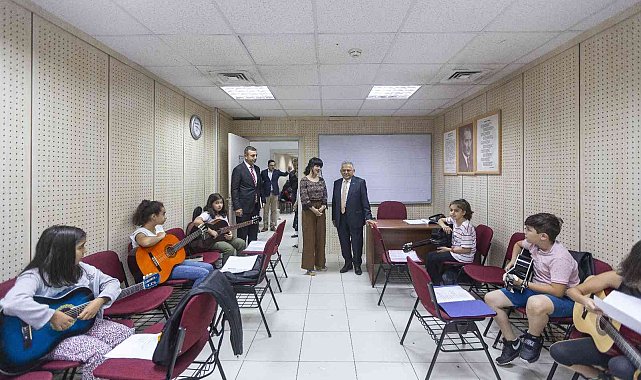 Büyükşehir'in konservatuar yaz kursları başladı