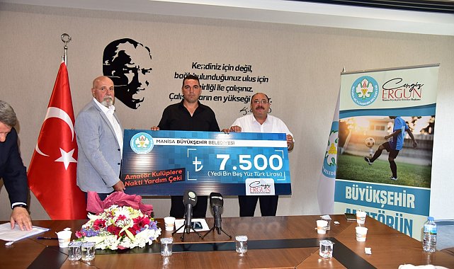 Büyükşehirden 2. amatöre nakdi destek