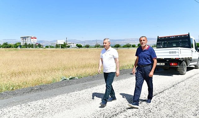 Cafana Mahallesi'nin yollarını güvenli hale getiriliyor