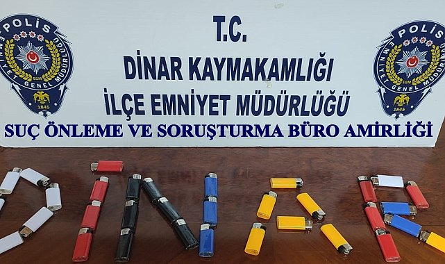 Çakmak ve çikolata çalan şahısları polis yakaladı