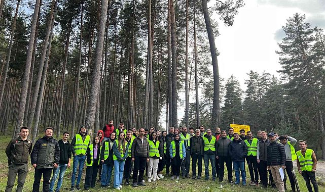 ÇAKÜ Orman Fakültesi öğrencileri Eskişehir'de uygulamali eğitim gerçekleştirdi