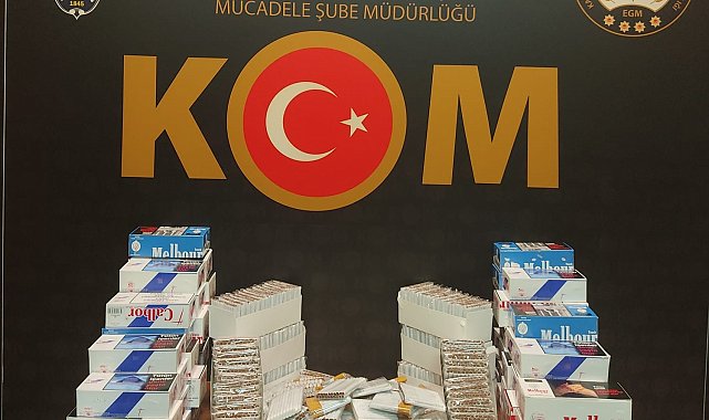 Çanakkale&#039;de kaçak sigara operasyonu