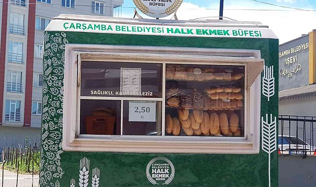 Çarşamba&#039;da ekmek 2.5 TL