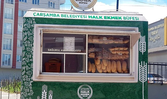 Çarşamba&#039;da halk ekmek 2 TL