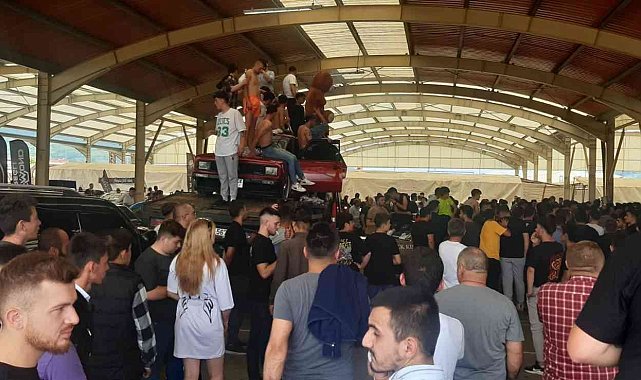 Çaycuma 'da modifiye fuarı yoğun ilgi gördü