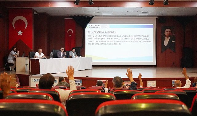 Çayırova Belediyesi'nin haziran ayı meclis toplantısı yapıldı