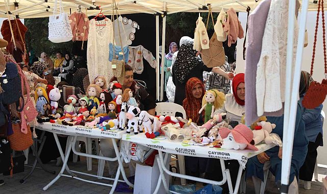 Çayırova'da el emeği, göz nuru ürünler görücüye çıktı