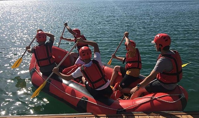 Çekerekli öğrenciler Türkiye Rafting Şampiyonasına iddialı hazırlanıyor