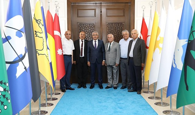 Cem Vakfı'ndan Başkan Güder'e anlamlı ziyaret