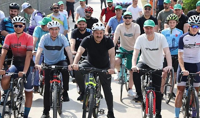 Çevre Haftası için pedal çevirdiler