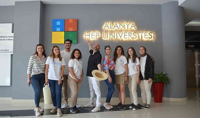 Ceyhun Yılmaz Alanya HEP'te öğrencilerle buluştu