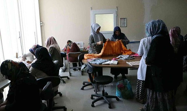 Ceylanpınar Kadın Destek Merkezine yoğun ilgi