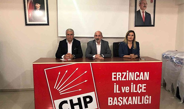 CHP Genel Başkan Yardımcısı Öztunç, Erzincan'da partililerle buluştu