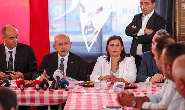 CHP Genel Başkanı Kılıçdaroğlu, şoför esnafı ile bir araya geldi