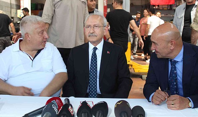 CHP Lideri Kılıçdaroğlu İzmir'de sanayi esnafı ile buluştu
