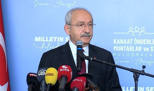 CHP lideri Kılıçdaroğlu: "Bizim iki kırmızı çizgimiz var; bayrağımız ve vatanımız"