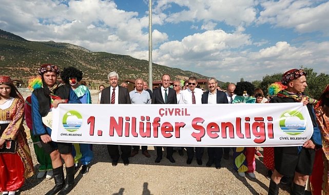 Çivril 1. Nilüfer Şenliği ile coştu